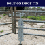 Gate Drop Pin